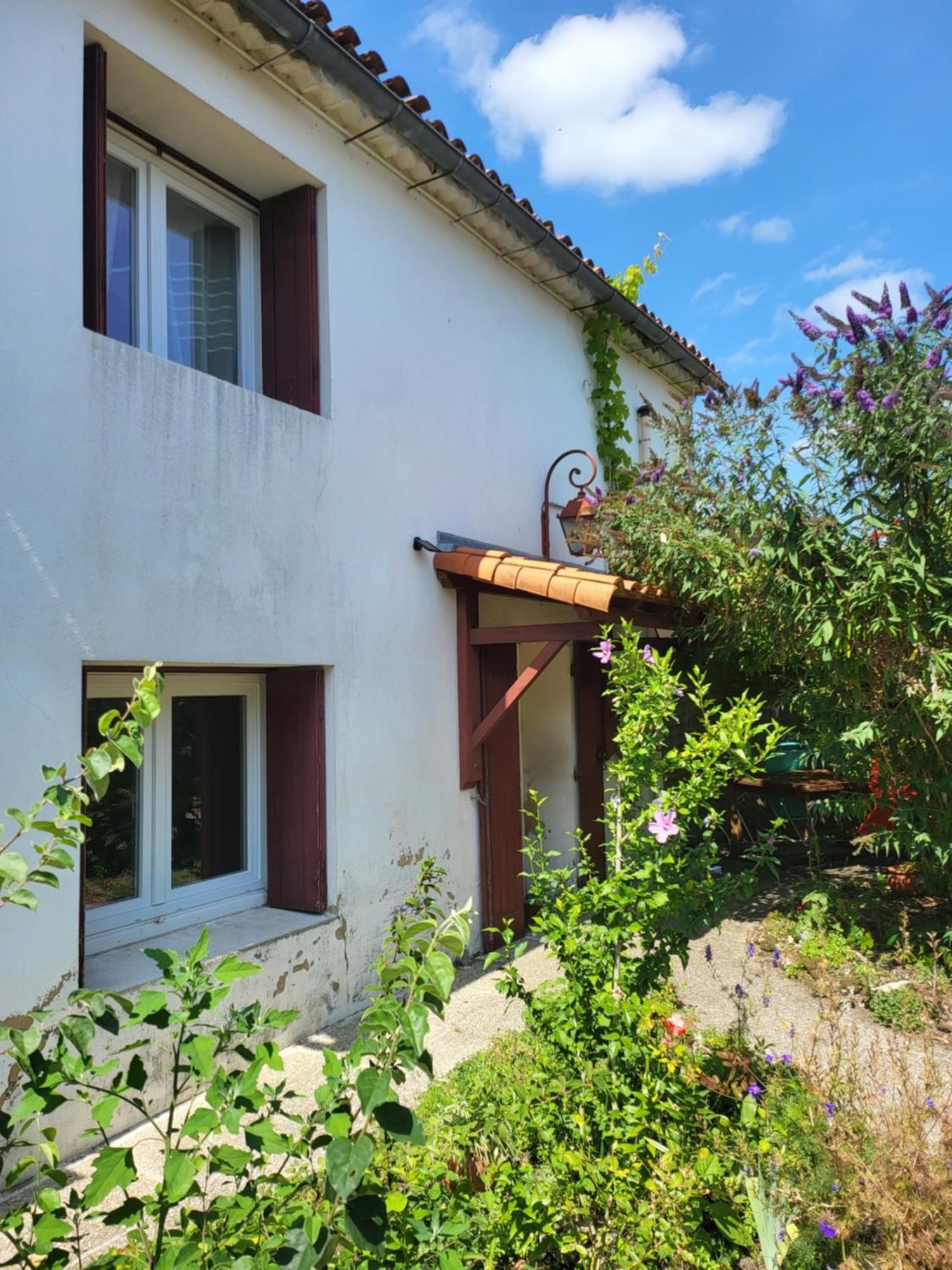 La maison rouge paisible maison de pays Saujon Extérieur photo
